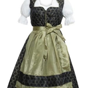 Brigitte black Bavarian Dirndl dress