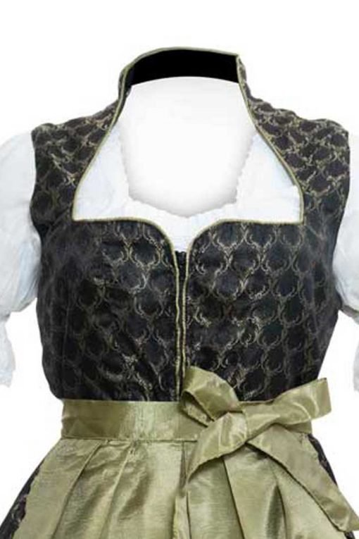 Brigitte black Bavarian Dirndl dress