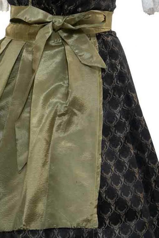 Brigitte black Bavarian Dirndl dress