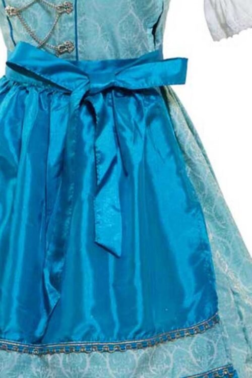 Blau Traditional Midi Dirndl Dress - Image 3