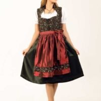 Aloisia Bavarian Green Dirndl Dress