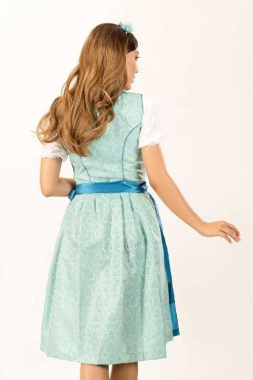 Blau Traditional Midi Dirndl Dress - Image 5