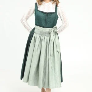 Bavarian edition green midi Dirndl dress