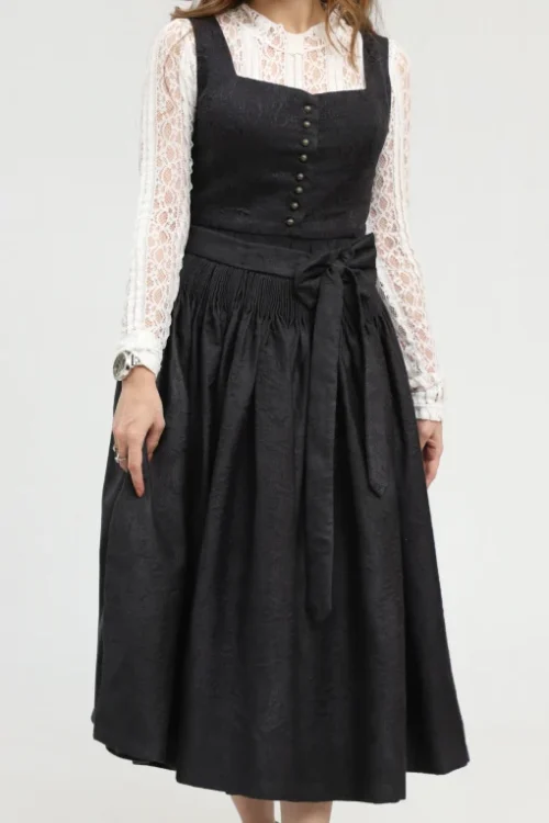 Black Dirndl dress, Timeless Delight