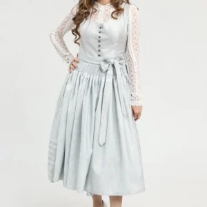 Timeless Bavarian Dirndl, light blue attire