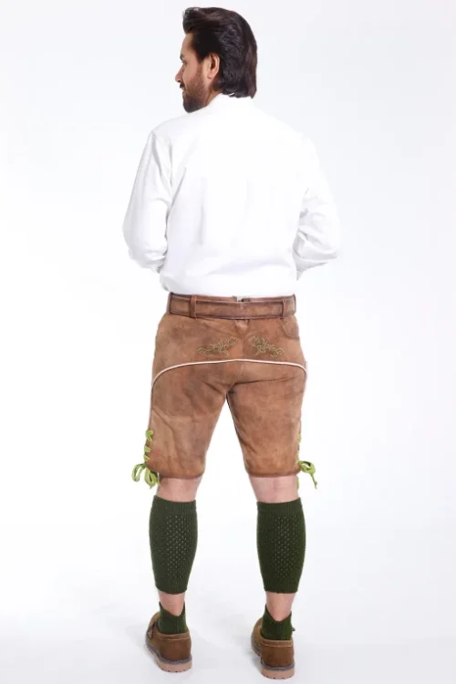 Comfortable Mens Classic German Lederhosen