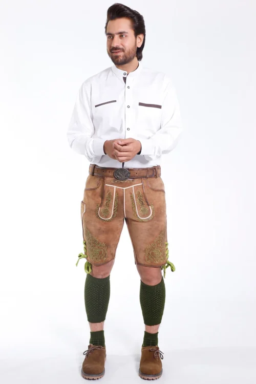 Authentic Bavarian lederhosen for men