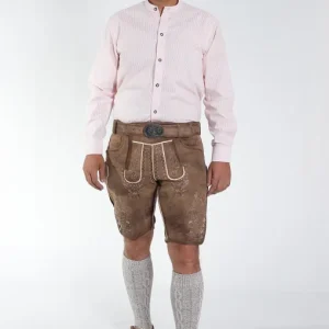 Dapper Mens Celebratory Lederhosen Attire