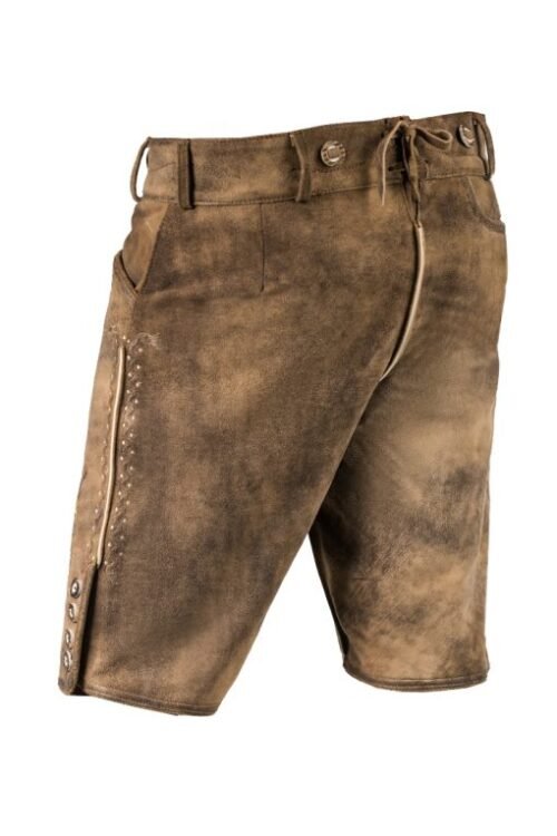 Dapper Mens Celebratory Lederhosen Attire