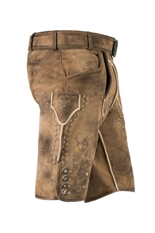 Dapper Mens Celebratory Lederhosen Attire