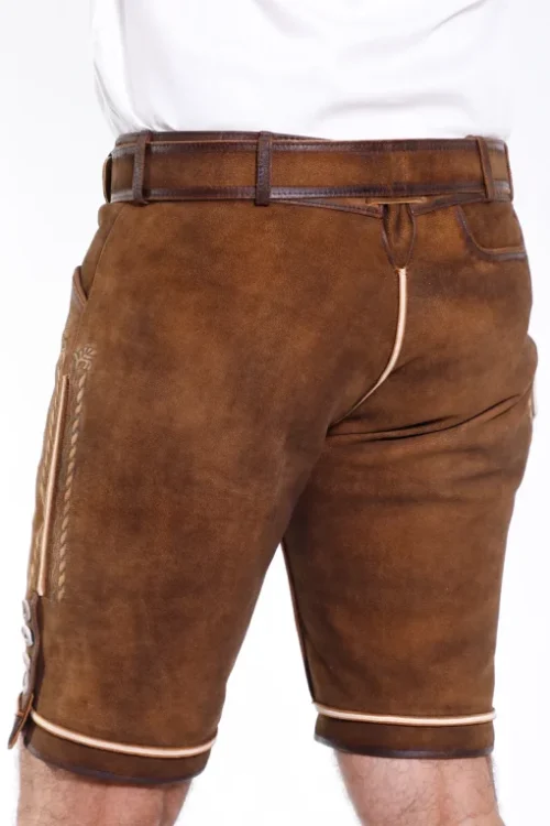 Comfortable Mens Classic German Lederhosen - Image 5