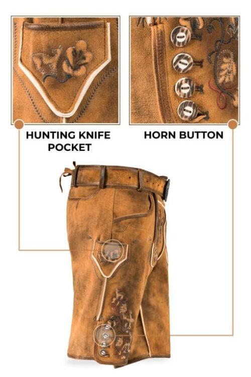 Authentic Lederhosen Bavarian Mens Attire - Image 2
