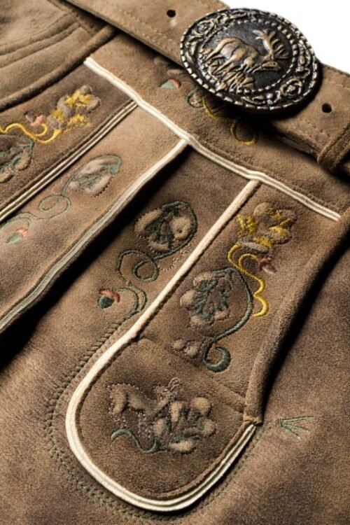 Comfortable Vintage Classic Bavarian Lederhosen