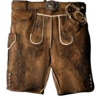 Vintage German Mens Fashion Lederhosen