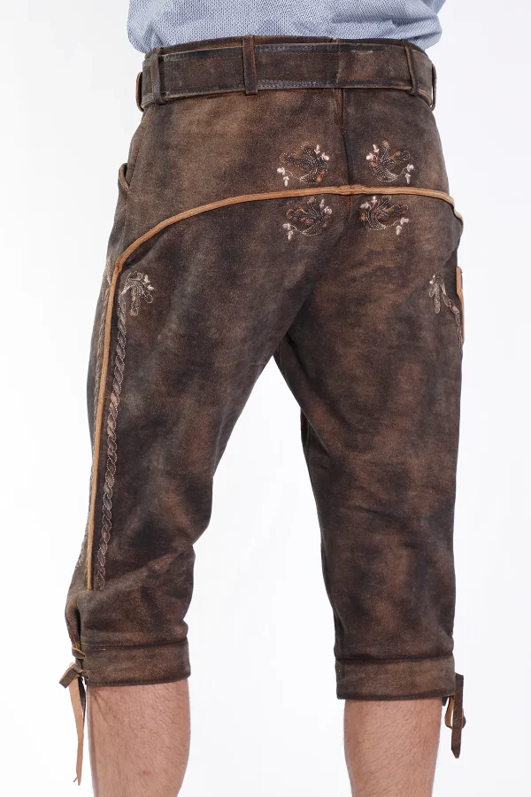 Knee-length Lederhosen for men