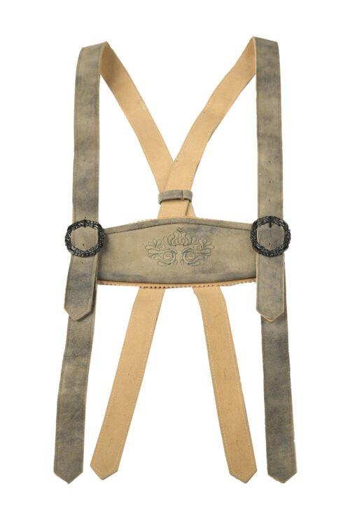 Sassy Lederhosen chic suspenders for women