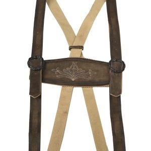 Stylish Bavarian Lederhosen suspenders for men