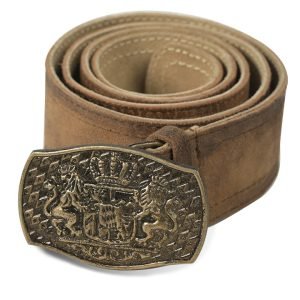 Blackout Trachten Lederhosen belt