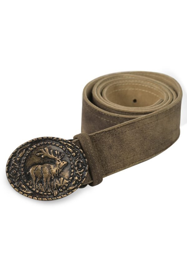 Chic Bavarian Lederhosen belt bliss