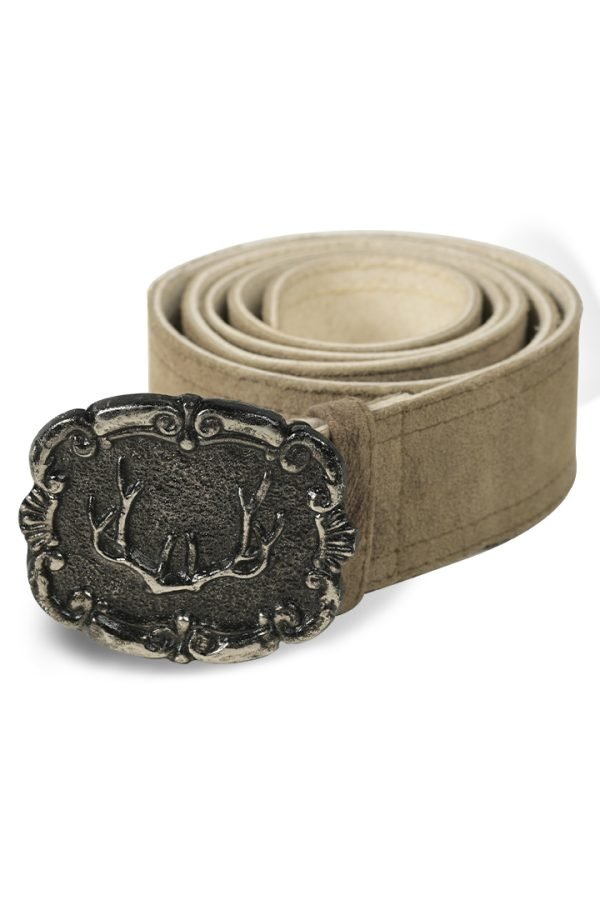 Bavarian edition stylish brown belt for men