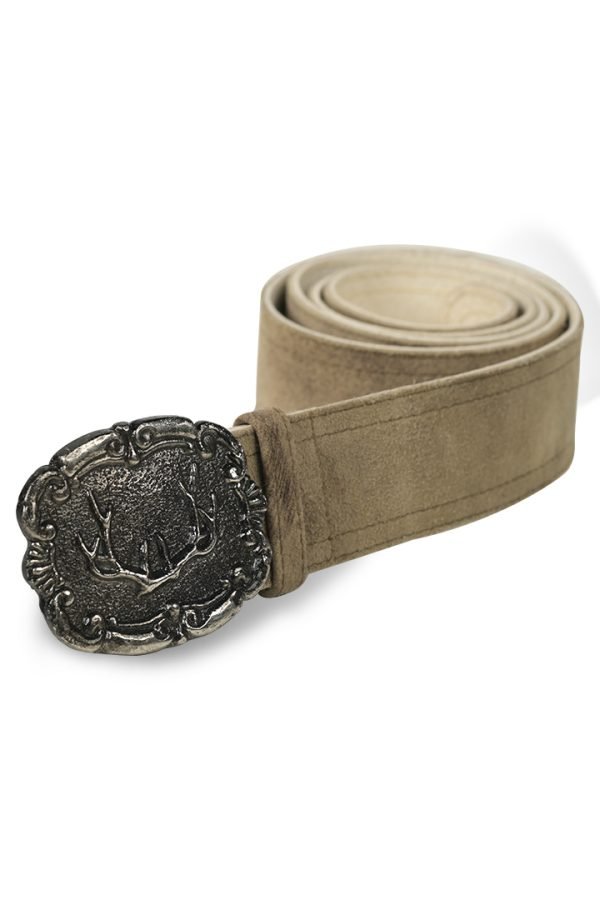 Bavarian edition stylish brown belt for men