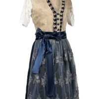 Midi Flirty Charm Blue Dirndl Allure