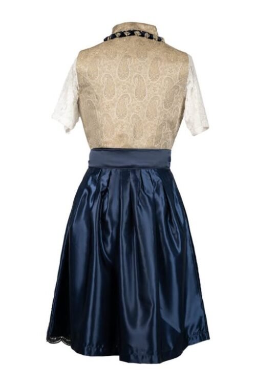 Midi Flirty Charm Blue Dirndl Allure - Image 2