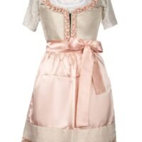 Trendy German Dirndl Dress Vogue Pink