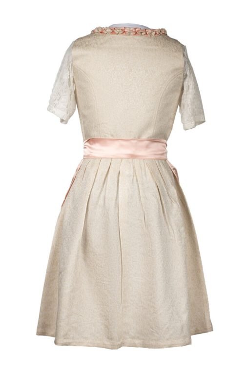 Trendy German Dirndl Dress Vogue Pink - Image 4