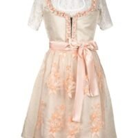 Pink Dirndl Dress Timeless Delight