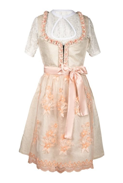 Pink Dirndl Dress Timeless Delight