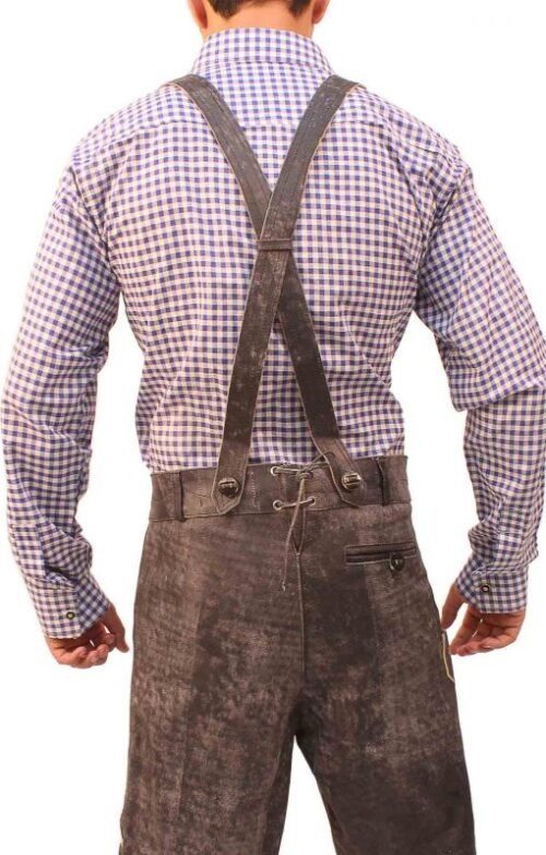 Authentic Bavarian Mens Lederhosen Attire
