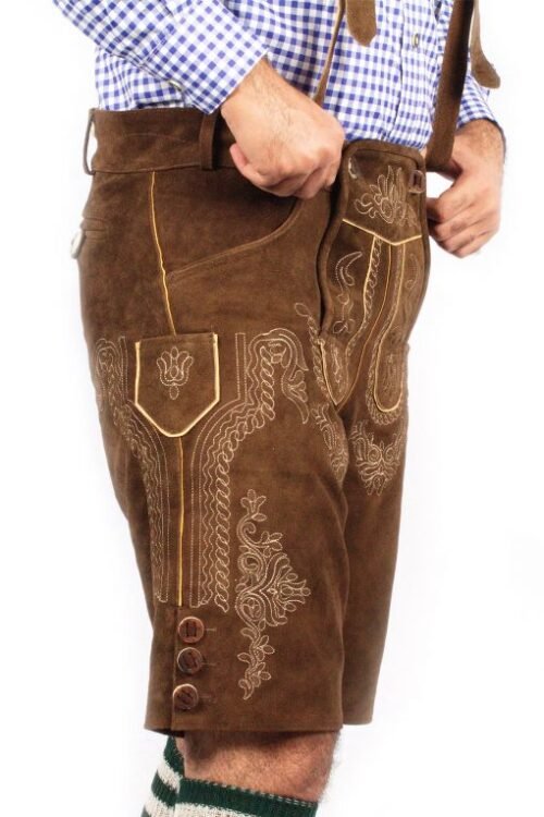 Wild Brown Trachten Short Lederhosen