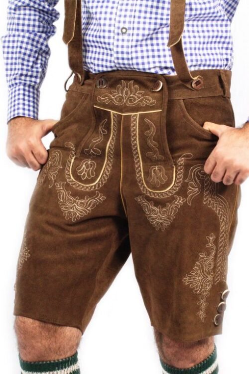 Wild Brown Trachten Short Lederhosen