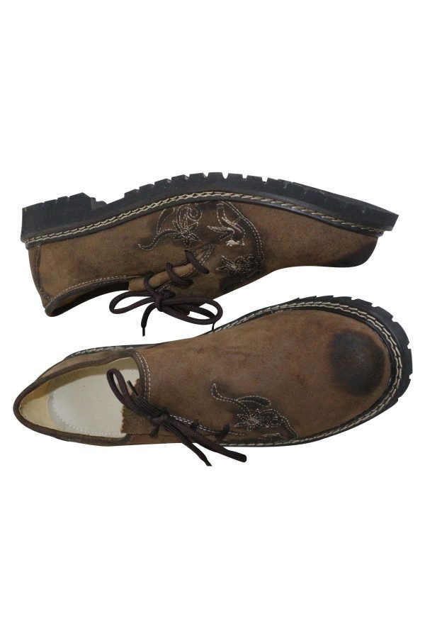 Trachten Lederhosen shoes for men in brown