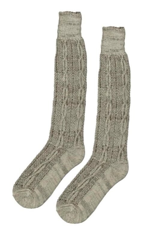 Bavarian Oktoberfest socks in white