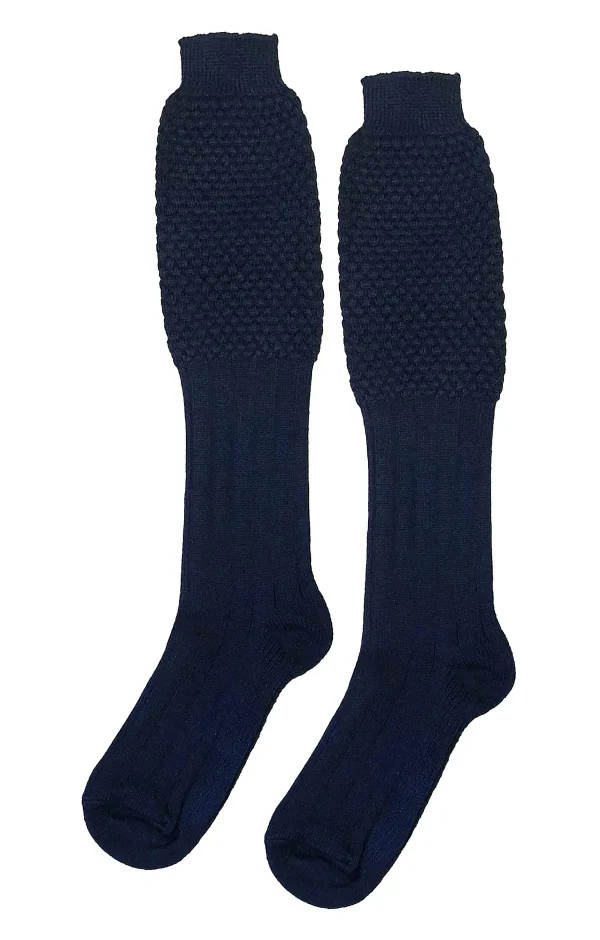 Stylish Bavarian blue Lederhosen socks