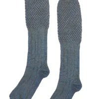 Fresh gray Oktoberfest socks