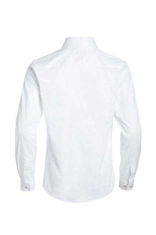 Slim fit moon white shirt for men