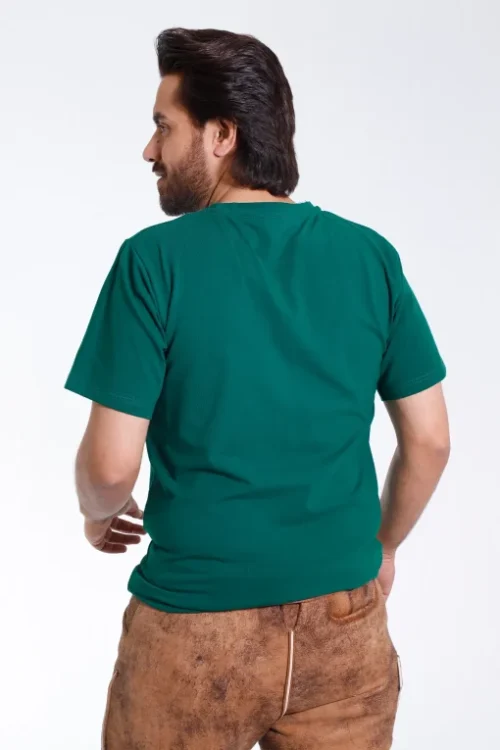 Men's Oktoberfest T-shirt with stag graphic