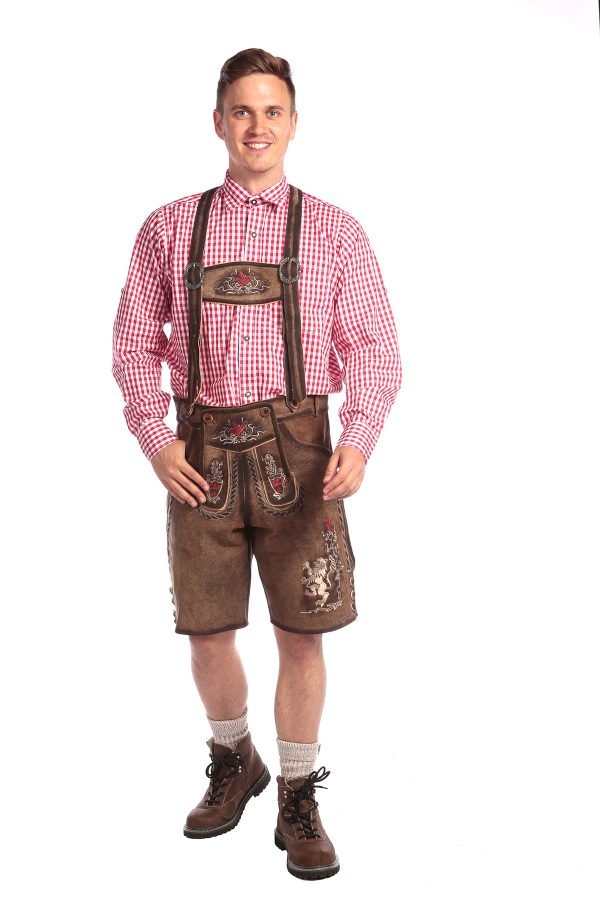 Dusky Brown Lederhosen for Sale