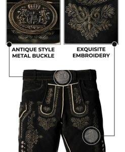 Oktoberfest Edition Chic German Lederhosen - Image 4