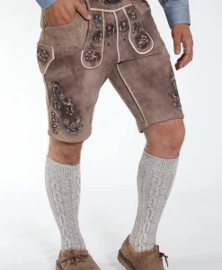 Dapper Celebratory Mens Lederhosen Attire - Image 3