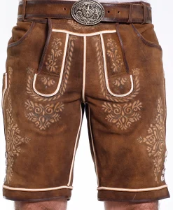 Comfortable Mens Classic German Lederhosen - Image 2