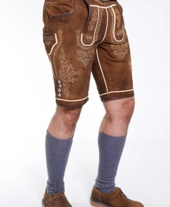 Comfortable Mens Classic German Lederhosen - Image 3